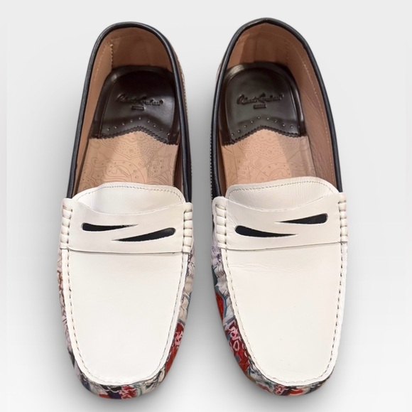 ROBERT GRAHAM
Haryanto Printed Leather Driving Loafers Size 11.5 - Picture 2 of 15